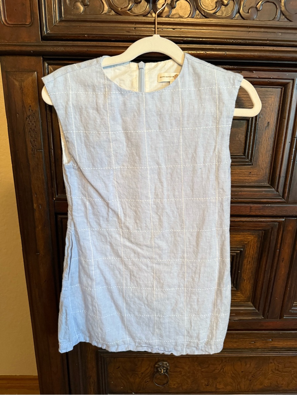 Linen Shift Dress